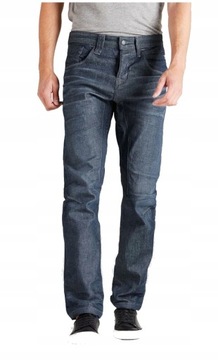 Jack Jones Męskie Granatowe Jeansy Loose Fit Anti Fit Luźniejsze _ 30/30