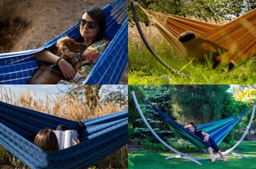 Гамак + стальная рама до 200 кг POTENZA