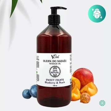 Натуральные VCEE Sweet Fruits 1000 мл Массажное масло