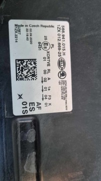 ЛАМПА SKODA KODIAQ FULL LED 566 H 1ZX