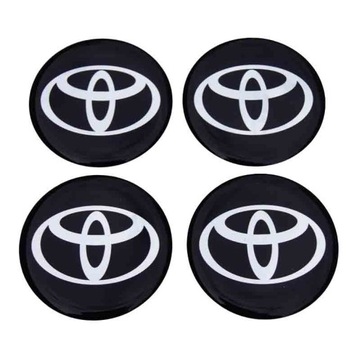 Emblemat 90mm Toyota na kołpak 9cm