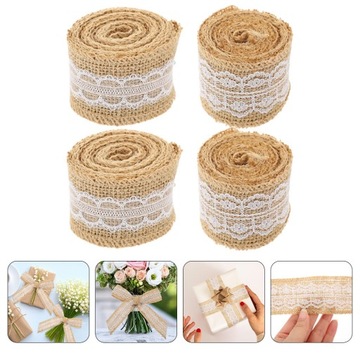 Украсьте 4 рулона упаковочной ленты.