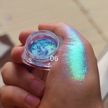 Colorful Chameleon Eyeshadow Pigments High Pi