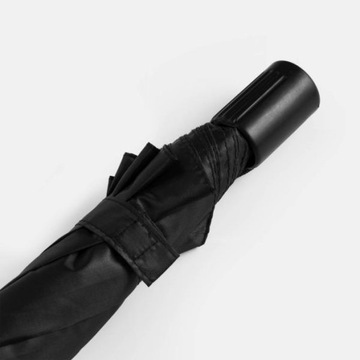 Parasolka składana unisex czarny pokrowiec manualny wiatroodporny Tops