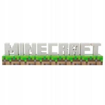 Lampka nocna Logo Minecraft Paladone Licencja