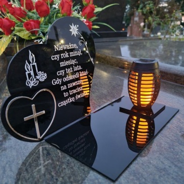 СОЛНЕЧНАЯ СВЕЧА СТАТУЭТКА ДЛЯ КЛАДБИЩА GRAVE КОЛЛЕКЦИЯ 2024 ПЛАМЯ НОВАЯ