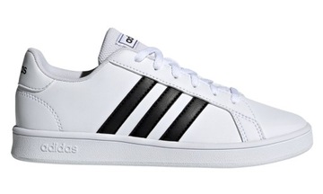 SPORTOWE BIAŁE DAMSKIE BUTY ADIDASGRAND COURT EF0103