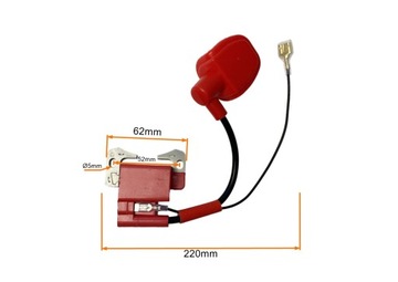 КАМЕРНЫЙ МОДУЛЬ КАРМАННЫЙ ВЕЛОСИПЕД - красный ТЮНИНГ