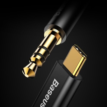 КАБЕЛЬ BASEUS AUDIO AUX с мини-разъемом 3,5 мм/КАБЕЛЬ USB-C 1,2 м