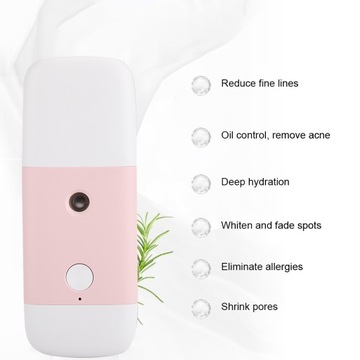 USB Nano Mist Spray, 15 мл, удобный увлажнитель воздуха для