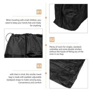 СУМКА ДЛЯ ХРАНЕНИЯ КОЛЯСКИ, ДОРОЖНАЯ СУМКА ДЛЯ САМОЛЕТА