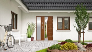 ДВЕРЬ С НАРУЖНЫМ СВЕТОМ, ПОВЕРХНЯЯ 72ММ 150СМ