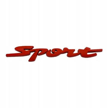 ZNAK 3D SPORT LOGO SUZUKI SWIFT NÁLEPKA