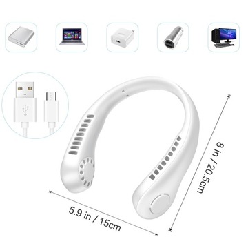 ПОРТАТИВНЫЙ МИНИ-ВЕНТИЛЯТОР ДЛЯ БЕГА. 5 РЕГУЛИРУЕМЫХ СКОРОСТЕЙ