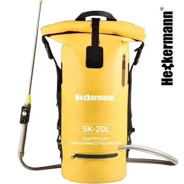 БОЛЬШОЙ ЛЕГКИЙ РЮКЗАК-ОПРЫСКИВАТЕЛЬ НА АККУМУЛЯТОРЕ, 20 Л