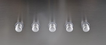 Настенная кухонная вытяжка Maan mix60 Серебристая светодиодная лента