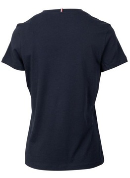 Tommy Hilfiger bluzka Heritage V-Neck Tee granat S