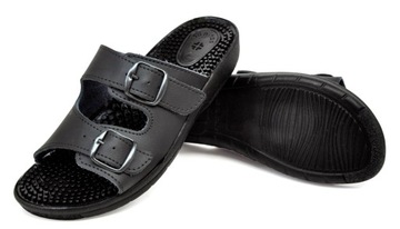 Klapki medyczne Comfooty Nadia BLACK 40 Fakirki