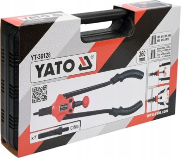 ЗАКЛЕПКА YATO РУЧНАЯ ГАЙКА M3-M12 КОРПУС +300 шт ЗАКЛЕПКА ГАЙКА ЗАКЛЕПКА