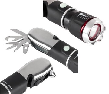 СВЕТОДИОДНАЯ АВТОМОБИЛЬНАЯ ЛАМПА, НОЖ ДЛЯ РЕМНЯ БЕЗОПАСНОСТИ, МОЛОТОК ДЛЯ ОКОН