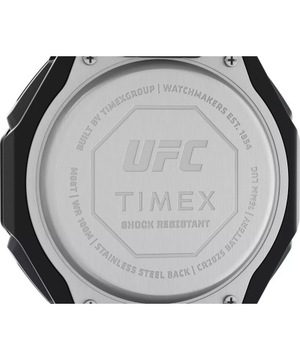 Zegarek męski czarny Timex, kolekcja UFC Shock Resist Combo TW2V55300