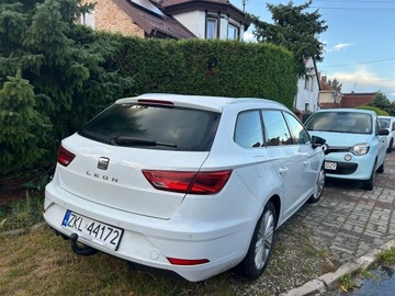 Seat Leon III ST Facelifting 2.0 TDI 150KM 2018 Seat Leon 2.0 Tdi-Dsg Zarejestrowany w kraju, zdjęcie 3