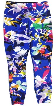 Legginsy damskie BAMBOO niebieskie EUR 38