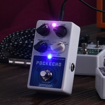 Ammoon POCKECHO Delay Looper Гитарный эффект