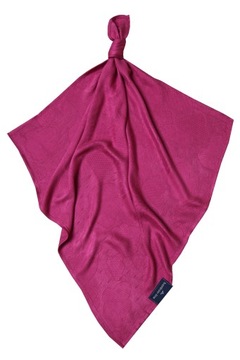 Duża pieluszka muślinowa/otulacz bambusowy 120x120 chmurki magenta