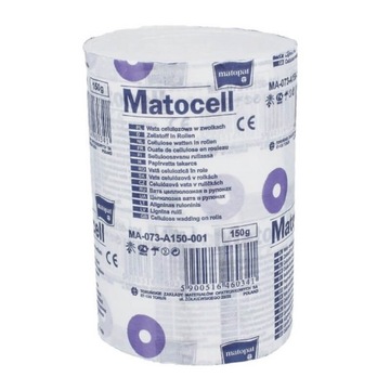 Lignina w zwoju Matocell, wata celulozowa 150g