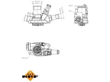 TERMOSTAT LANCIA DELTA III 1.4