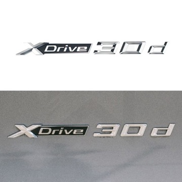 ЭМБЛЕМА НАДПИСЬ НА ДВЕРИ BMW XDRIVE 30d X3 X4 X5 X6!