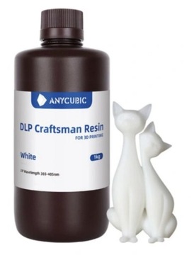 ŻYWICA ANYCUBIC 1L DLP CRAFTSMAN WHITE BIAŁY