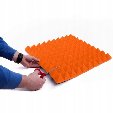 Звукоизоляция ПЕНА акустическая пирамида КОМПЛЕКТ стеновых панелей для кухни