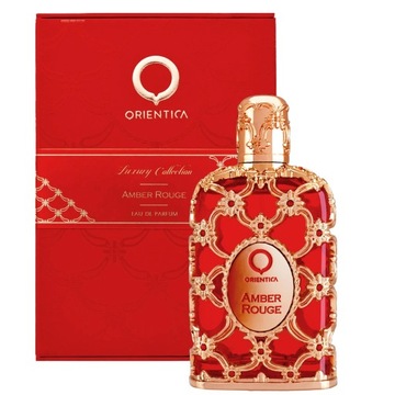 PERFUMY DAMSKIE ORIENTICA AMBER ROUGE DRZEWNE KWIATOWE WYRAZISTE INTENSYWNE