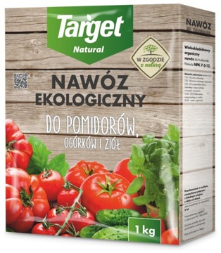 Nawóz Eko do pomid., ogórków, ziół 1 kg