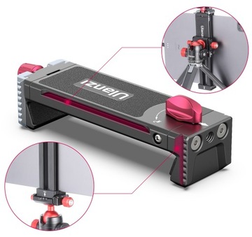 Крепление для штатива, резьба 1/4 дюйма ULANZI U-Pad III Держатель для планшета iPad Pro