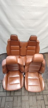 Fotel fotele komplet skóra Peugeot 307 CC