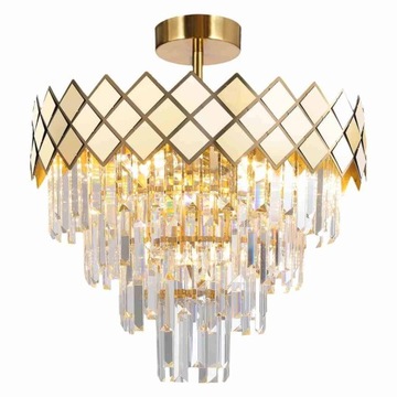 Lampa sufitowa CARISMA GOLD 9xE14 ML8891 - Milagro