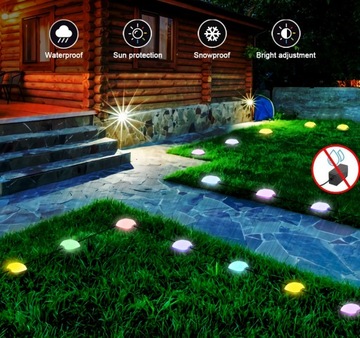 OGRODOWA LAMPA PODŁOGOWA SMART WIFI STRING LIGHT