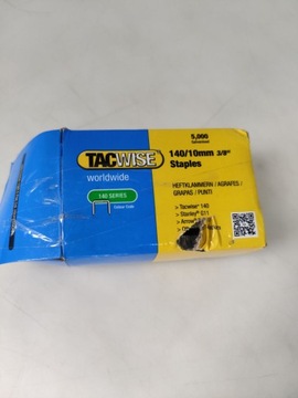 Скобы TACWISE тип 140, захват 10 мм -5000 шт., кровельный молоток, степлер
