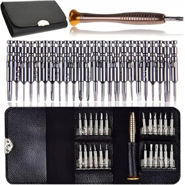 ZESTAW PRECYZYJNYCH WKRĘTAKÓW DO NAPRAWY ZEGARKÓW