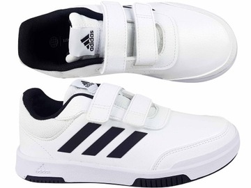 ADIDAS TENSAUR SPORT 2.0 GW1981 BUTY TRAMPKI BIAŁE NA RZEPY DAMSKIE