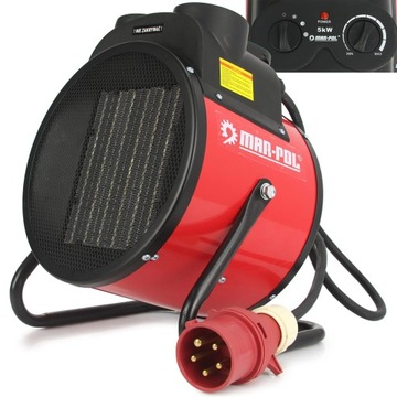 NAGRZEWNICA ELEKTRYCZNA DMUCHAWA 5kW FARELKA 5000