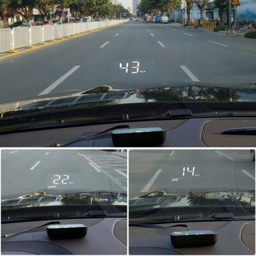 OBD2 Светодиодный проектор Автомобильный GPS HUD Дисплей M7 Светодиодный датчик сумерек