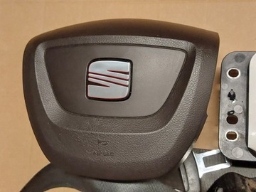 SEAT TOLEDO IV 4 ПОДУШКИ ПОДУШКИ БЕЗОПАСНОСТИ РЕМНИ 5P0880201AN 1ST880204