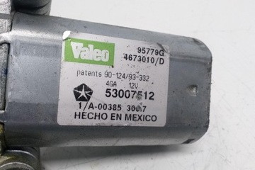 MOTOREK STĚRAČE KRYT DODGE CARAVAN (RG_) 4673010 2.4L GASOLINE 160KW