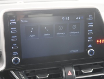 Toyota C-HR I Crossover Facelifting 1.8 Hybrid 122KM 2022 Toyota C-HR 1.8 Hybrid, Salon Polska, zdjęcie 11