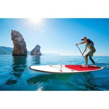 Надувная доска SUP Dunlop BOARD 305x71x10 см RED 100 кг 305 см надувная
