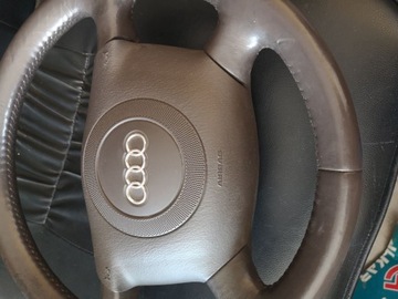 Рулевое колесо Audi A6 C5 4B0419091T Коричневая кожа